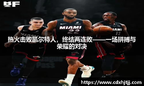 热火击败凯尔特人，终结两连败——一场拼搏与荣耀的对决