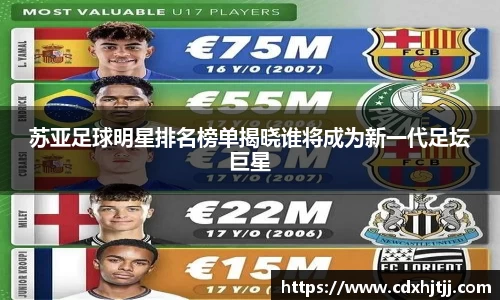 苏亚足球明星排名榜单揭晓谁将成为新一代足坛巨星